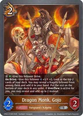Dragon Monk, Gojo