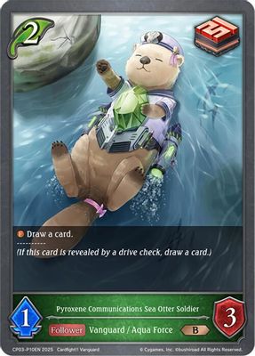 Pyroxene Communications Sea Otter Soldier - P10EN (Foil)