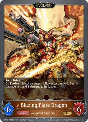 Blazing Flare Dragon - P45EN (Foil)