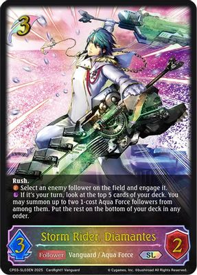 Storm Rider, Diamantes (SL)