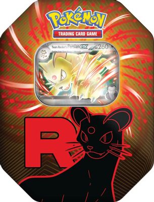 Team Rocket Tin [Team Rocket's Persian ex] (International Version)