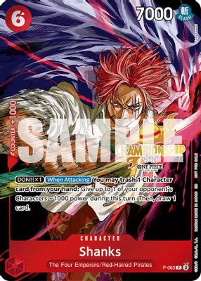 Shanks (CS 25-26 Event Pack)