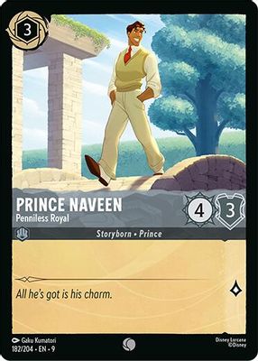 Prince Naveen - Penniless Royal