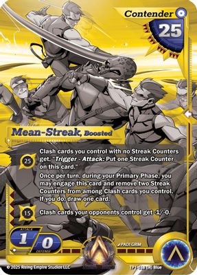Mean-Streak, Boosted (Gold)