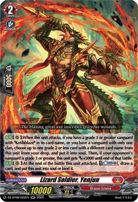 Lizard Soldier, Yenjun