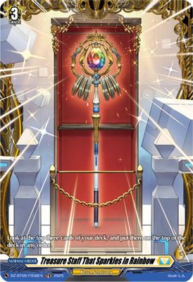 Treasure Staff That Sparkles in Rainbow (FR)
