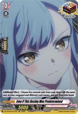 Even If This Destiny Was Predetermined (EXC)