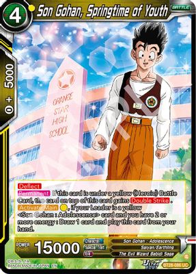 Son Gohan, Springtime of Youth