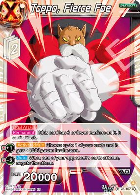 Toppo, Fierce Foe