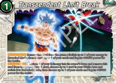 Transcendent Limit Break