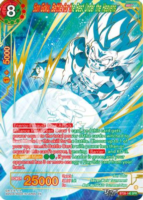 Son Goku, Battle for the Best Under the Heavens (SPR)