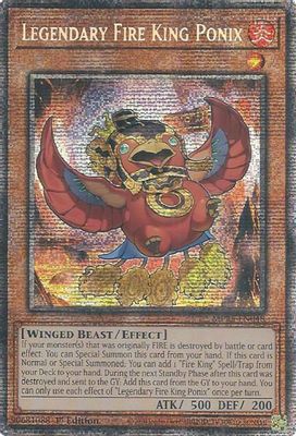 Legendary Fire King Ponix