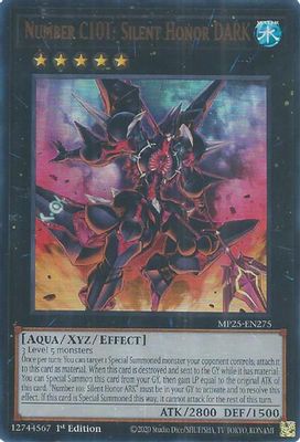 Number C101: Silent Honor DARK