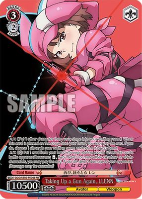 Taking Up a Gun Again, LLENN