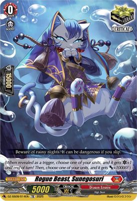 Rogue Beast, Sunegosuri