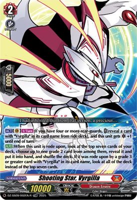 Shooting Star, Vyrgilla (TDR)