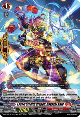 Escort Stealth Dragon, Hayashi Kaze (TDR)