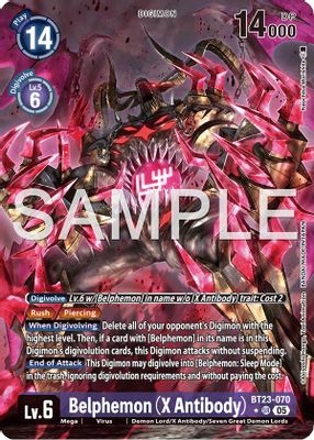 Belphemon (X Antibody) (Alternate Art)