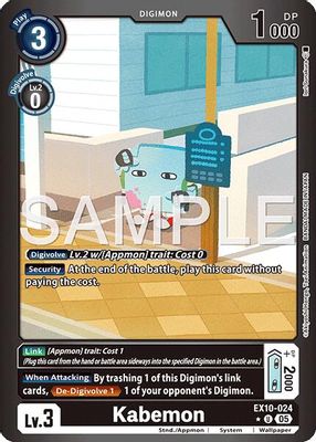 Kabemon (Limited Foil)