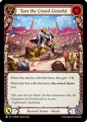 Turn the Crowd Grateful (Red)