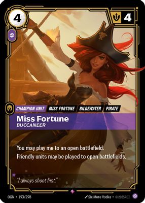 Miss Fortune - Buccaneer