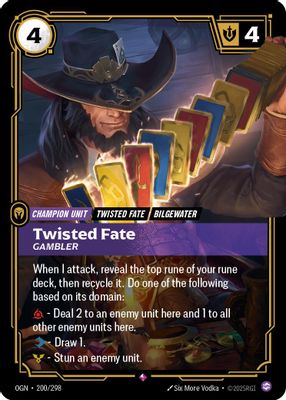 Twisted Fate - Gambler