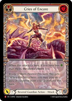 Cries of Encore (Extended Art)