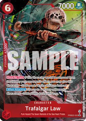 Trafalgar Law - PRB02-002 (Alternate Art)
