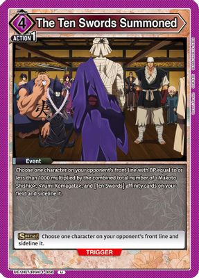 The Ten Swords Summoned