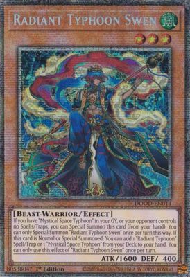 Radiant Typhoon Swen (Starlight Rare)