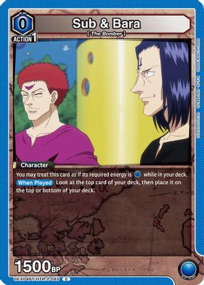 Sub & Bara (Box Topper Foil)