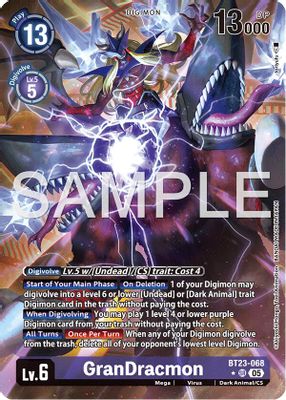 GranDracmon (Alternate Art)