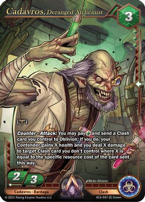 Cadavros, Deranged Alchemist