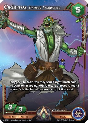 Cadavros, Twisted Vengeance