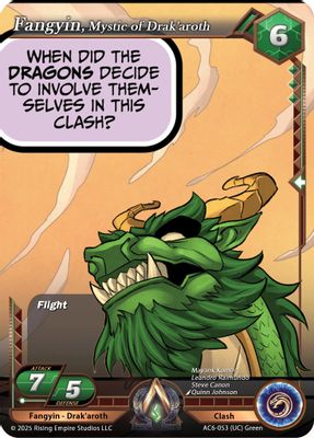 Fangyin, Mystic of Drak'aroth