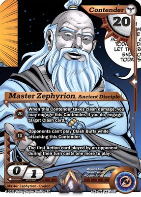 Master Zephyrion, Ancient Disciple
