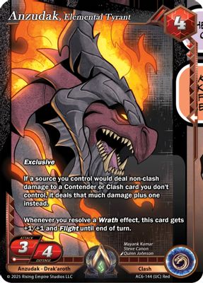 Anzudak, Elemental Tyrant