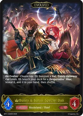Bunny & Baron, Specter Duo (Evolved)