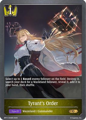 Tyrant's Order