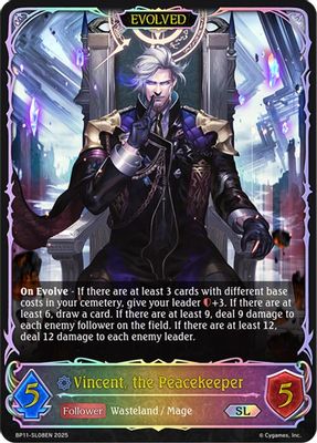 Vincent, the Peacekeeper (Evolved) (SL)