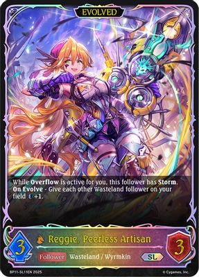 Reggie, Peerless Artisan (Evolved) (SL)