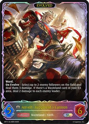 Anvelt, Judgment's Cannon (Evolved) (SL)