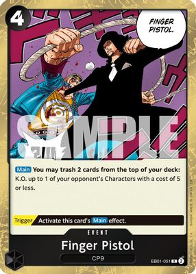 Finger Pistol (Reprint)