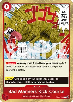 Bad Manners Kick Course (Reprint)