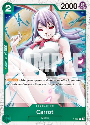 Carrot - P-070 (Pirate Foil)