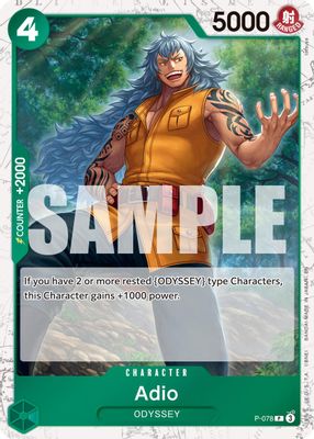 Adio (Pirate Foil)