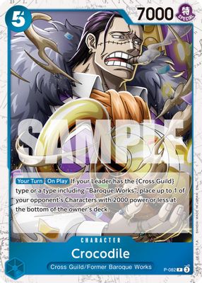 Crocodile - P-082 (Pirate Foil)