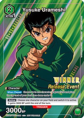 Yusuke Urameshi (Release Event Winner)
