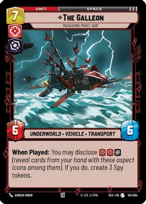 The Galleon - Marauding Pirate Ship