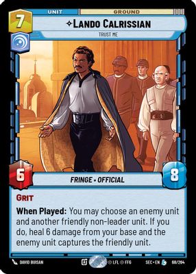 Lando Calrissian - Trust Me